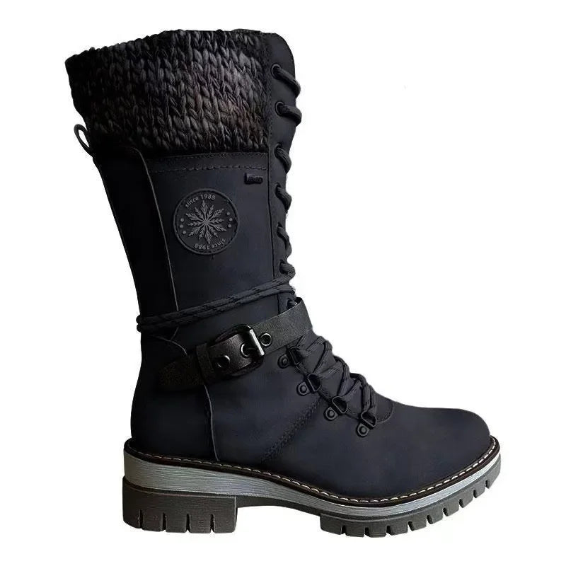 JO | Combat-style lace-up boots