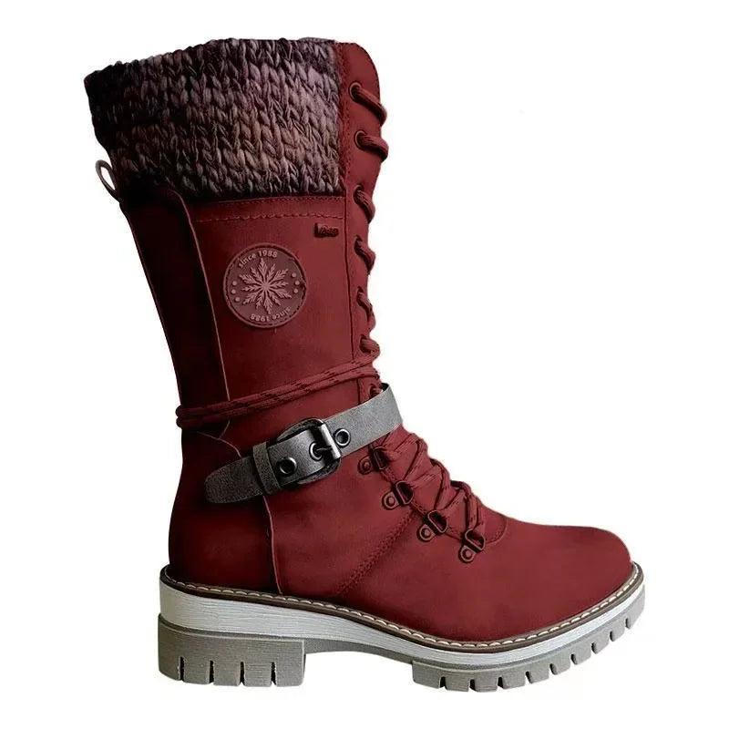 JO | Combat-style lace-up boots
