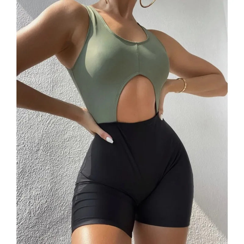 JO | Push Up Swimsuit Summer Sexy One Piece Print