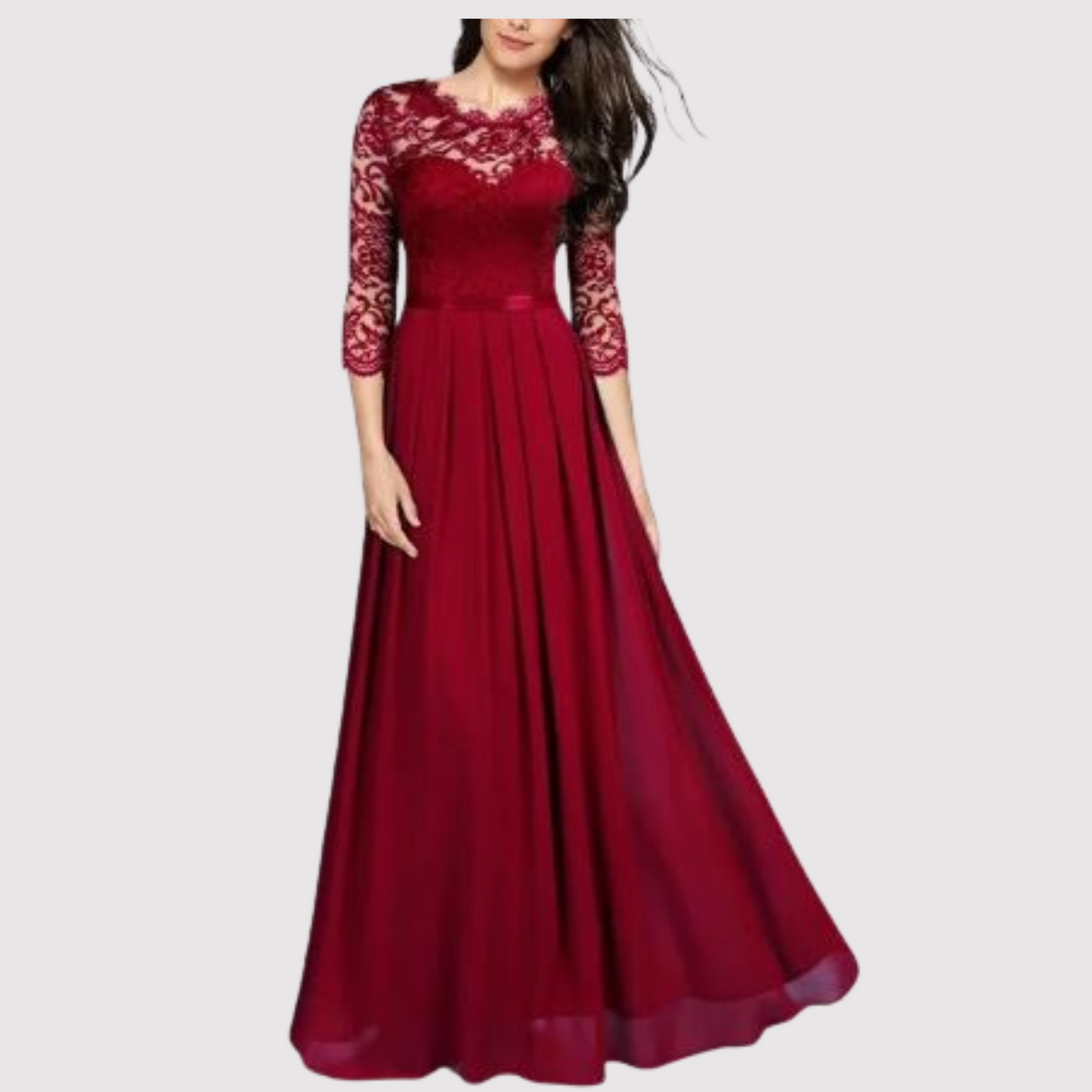 JO | Elegant maxi dress with lace details for every occasion