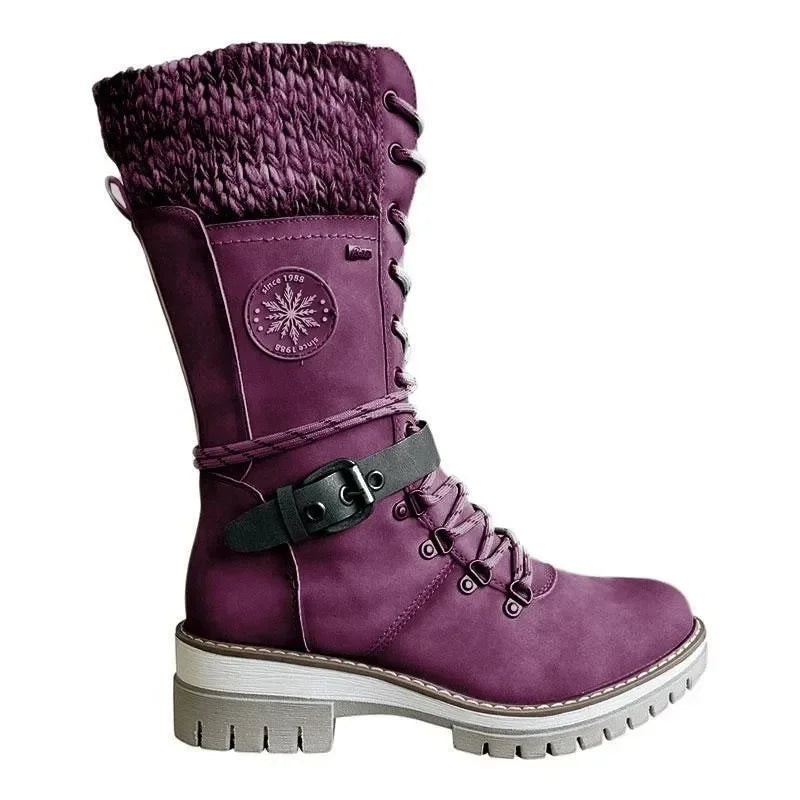 JO | Combat-style lace-up boots