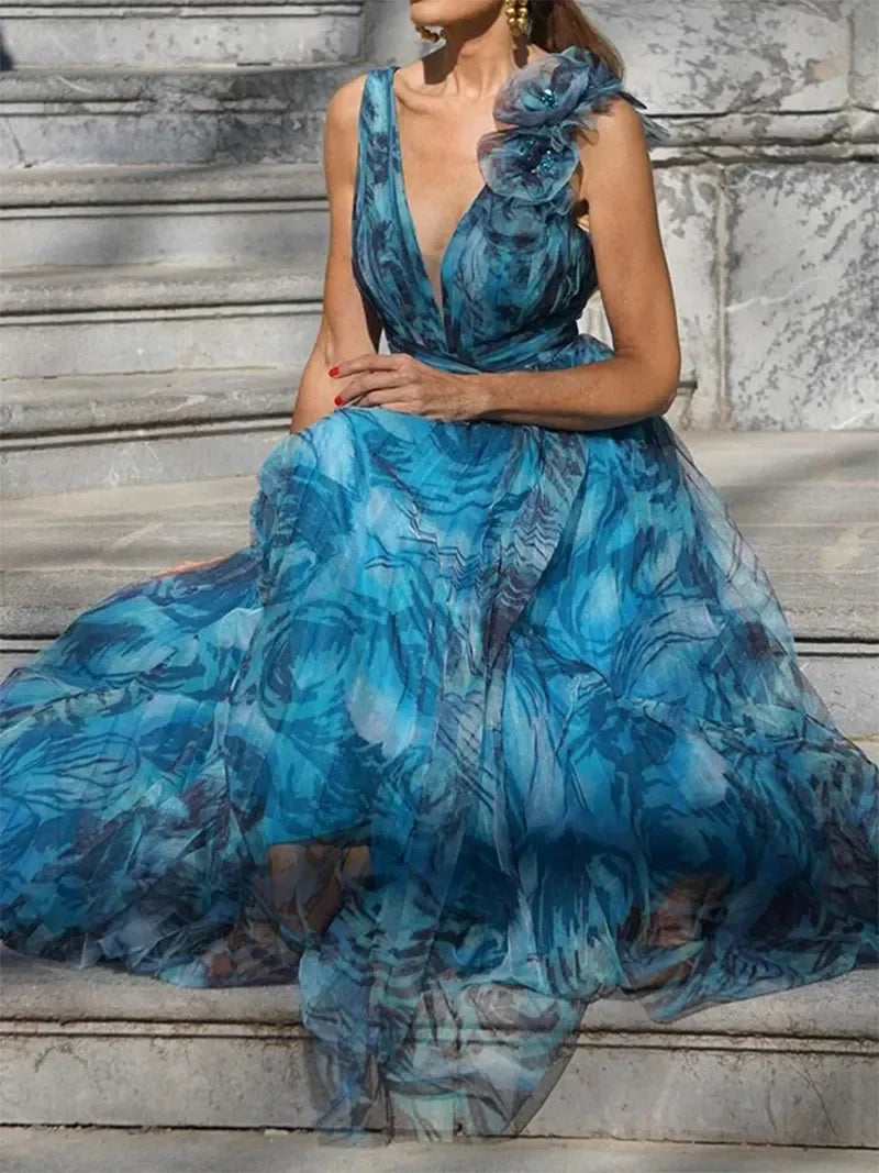 JO | Chic flowing maxi dress