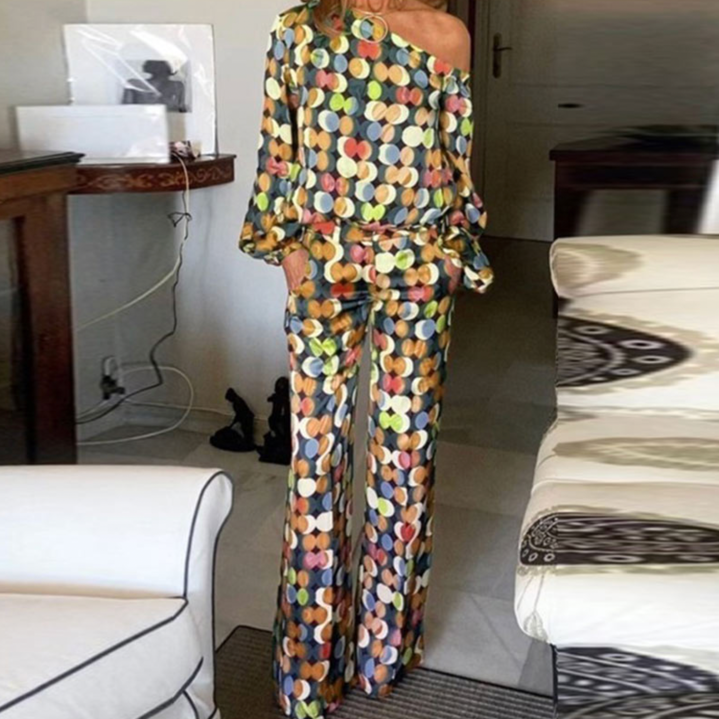 JO | Two-piece spring set with print