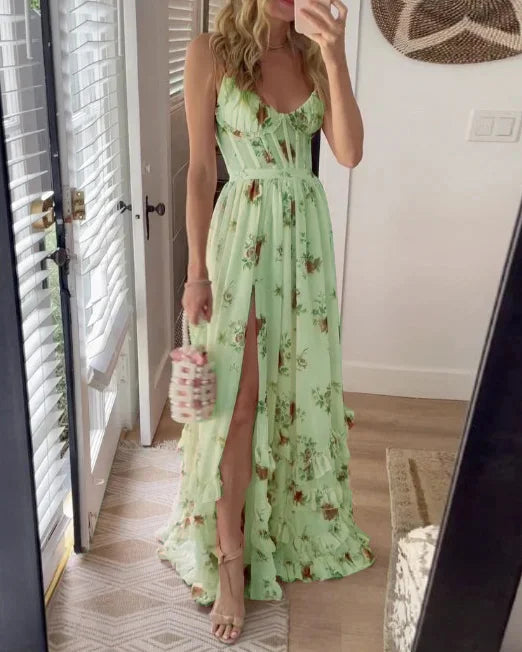 JO | Elegant floral maxi dress