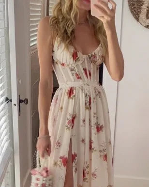 JO | Elegant floral maxi dress