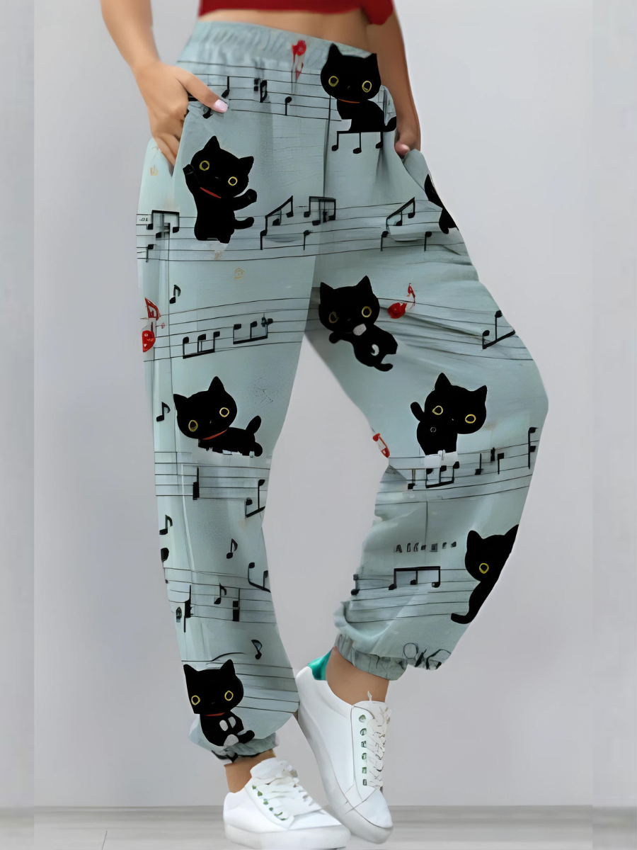 JO | Chic & stylish streetwear printed pants