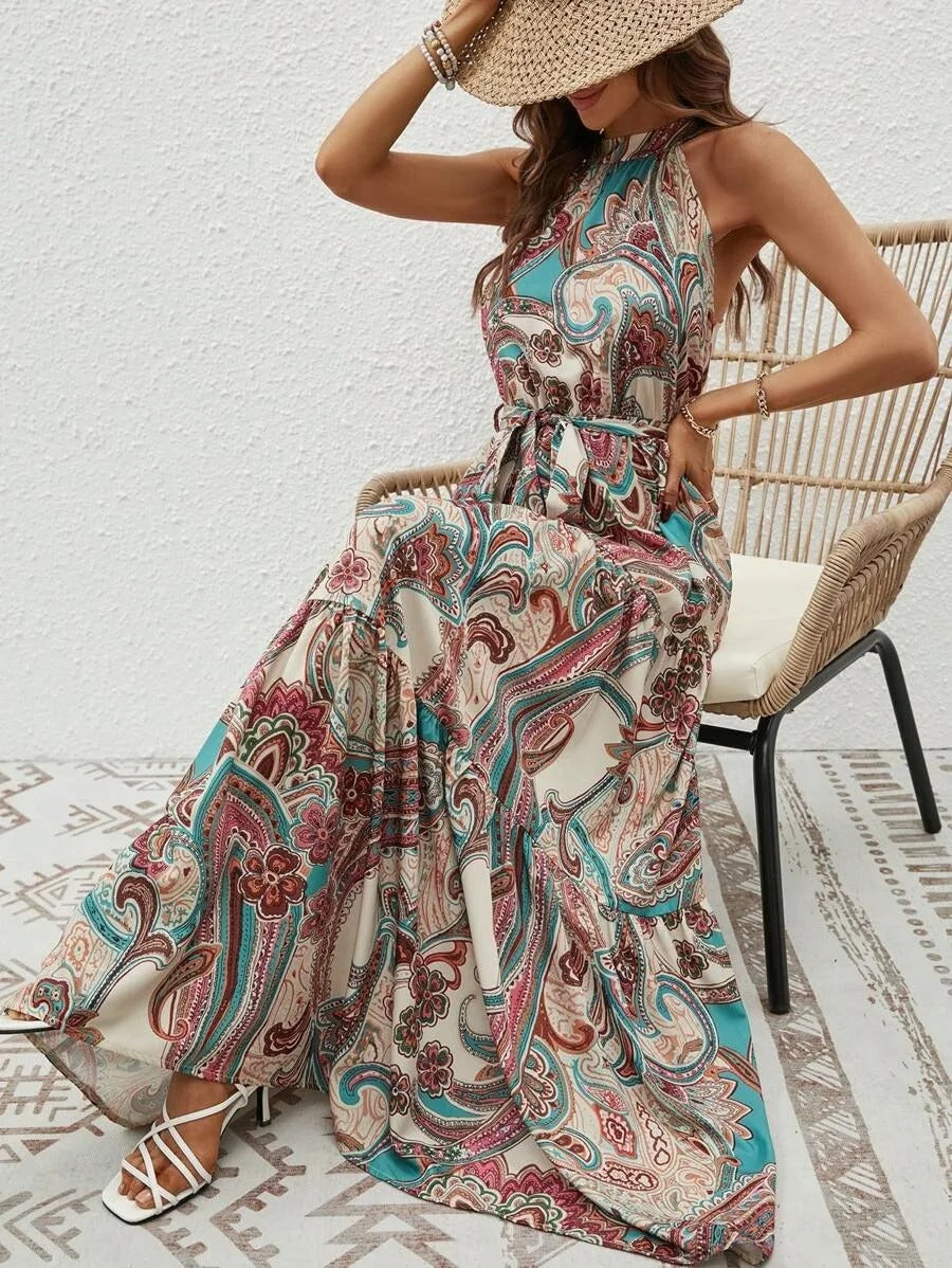 JO | Retro maxi dress with turtleneck