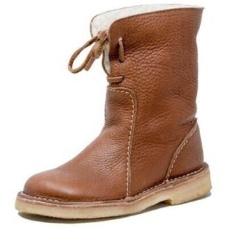 JO | Handmade leather lace-up boots