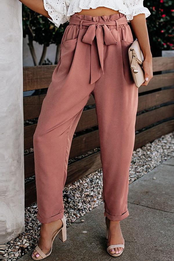 JO | Slim and airy pants