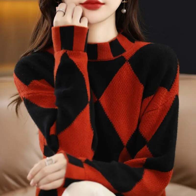 JO | Casual two-tone sweater