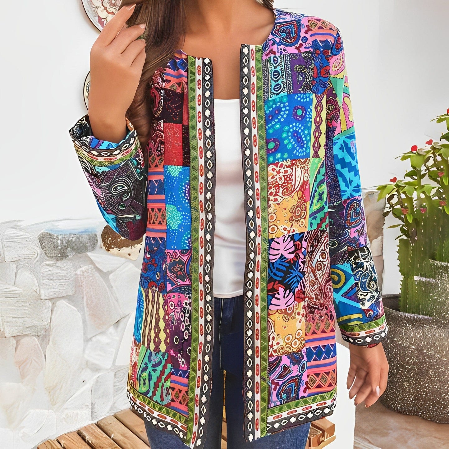 JO | Comér - Stylish floral vest