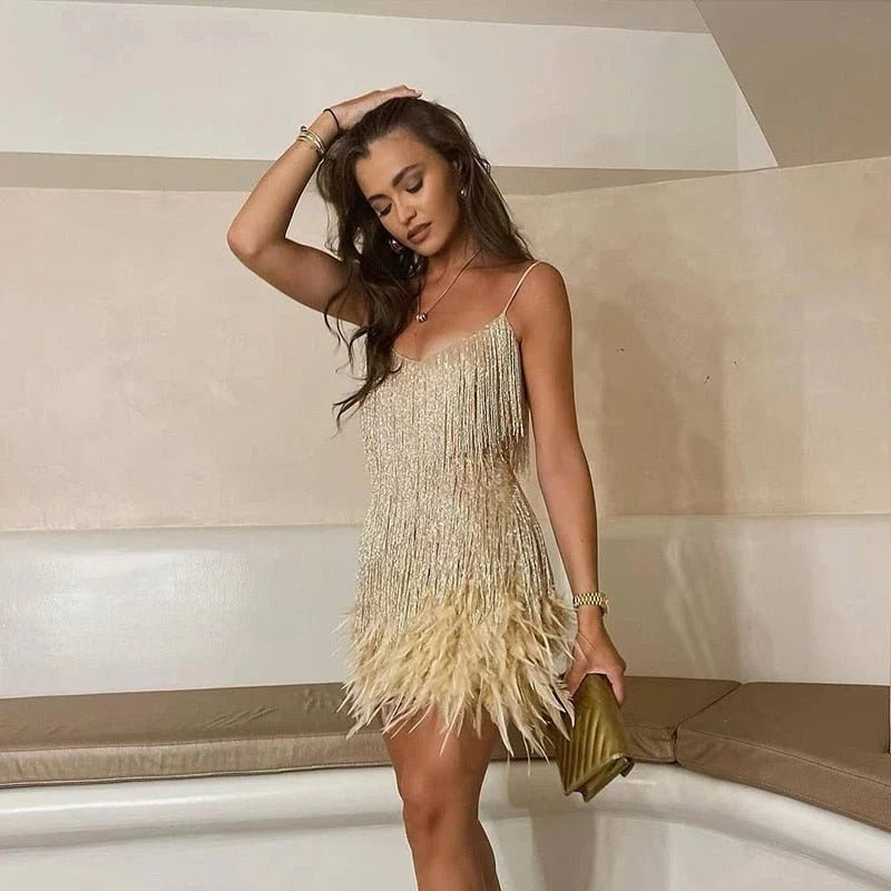 JO | elegant mini dress for evening occasions