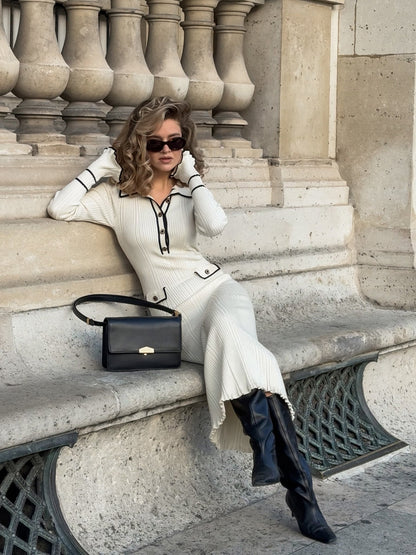 JO | Rib knit maxi dress