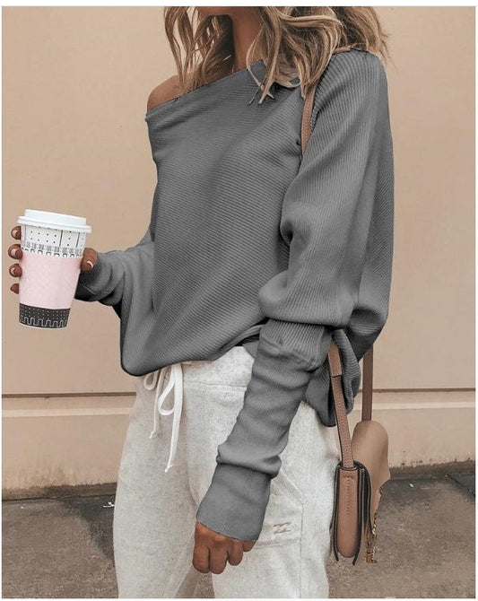 JO | Sexy off-shoulder sweater