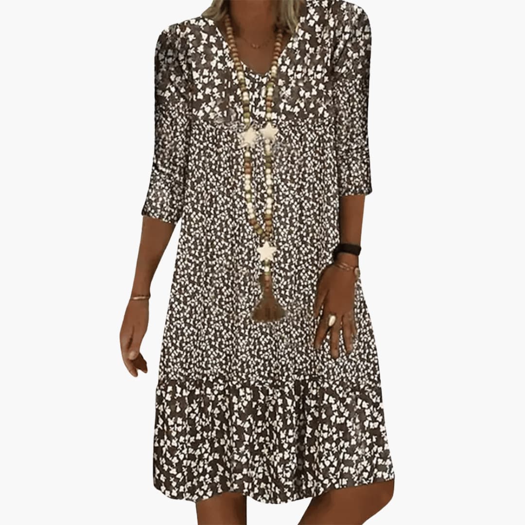 JO | Midi dress with floral print