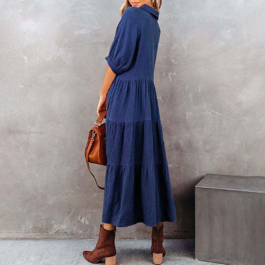 JO | Midi shirt dress with pockets
