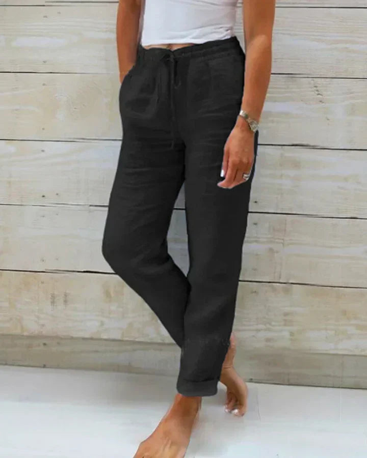 JO | Fitted and airy pants
