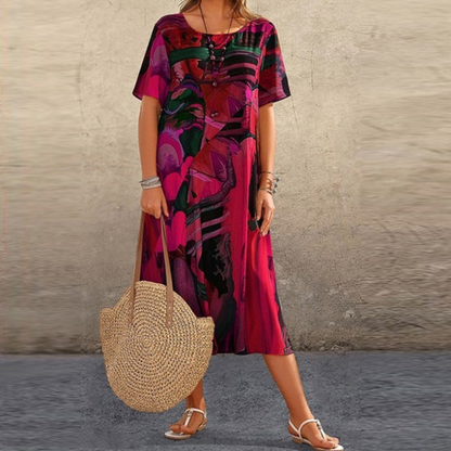 JO | Effortless off-the-shoulder maxi dress