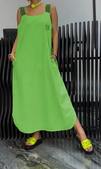 JO | Vibrating maxi dress