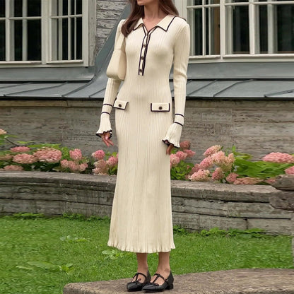 JO | Rib knit maxi dress