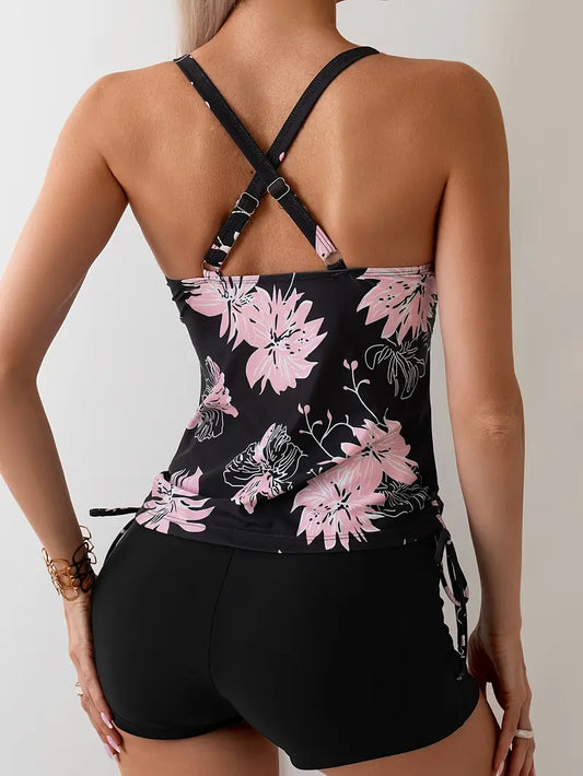 JO | Stylish bikini with floral pattern