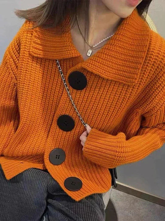 JO | Long-sleeved sweater with collar