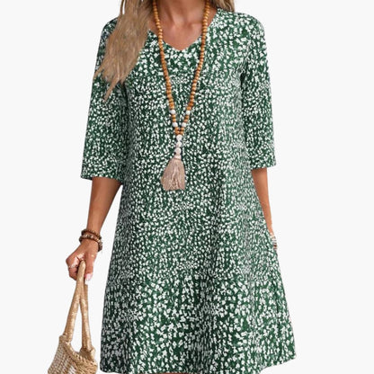 JO | Midi dress with floral print