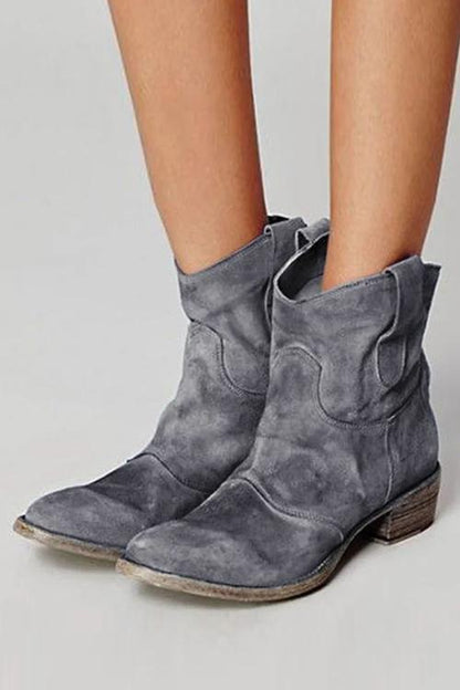 JO | Supported suede ankle boots