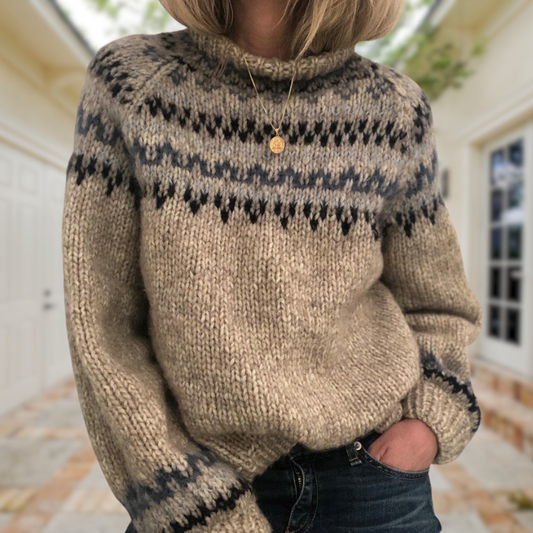 JO | Classic patterned sweater