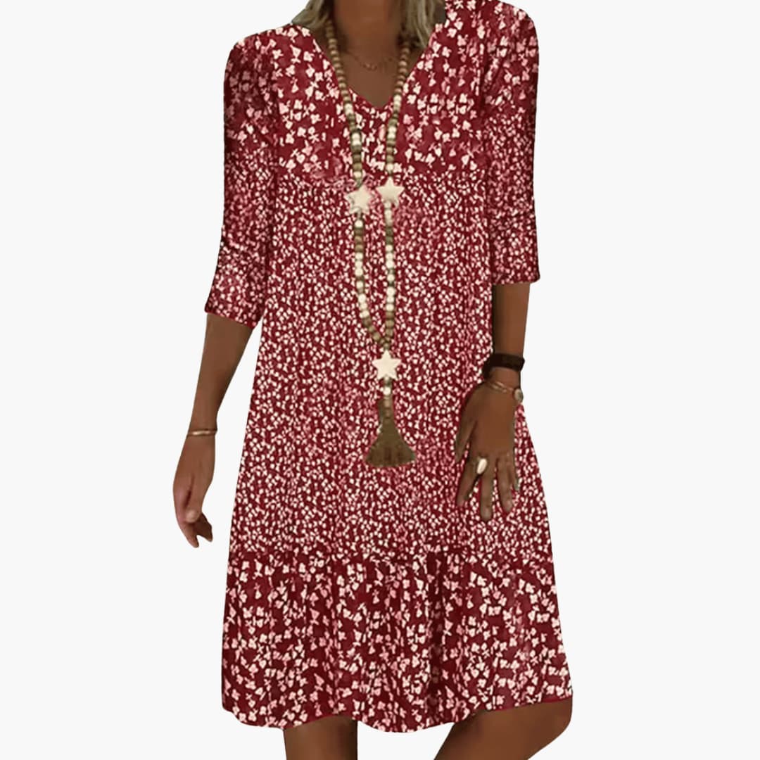 JO | Midi dress with floral print