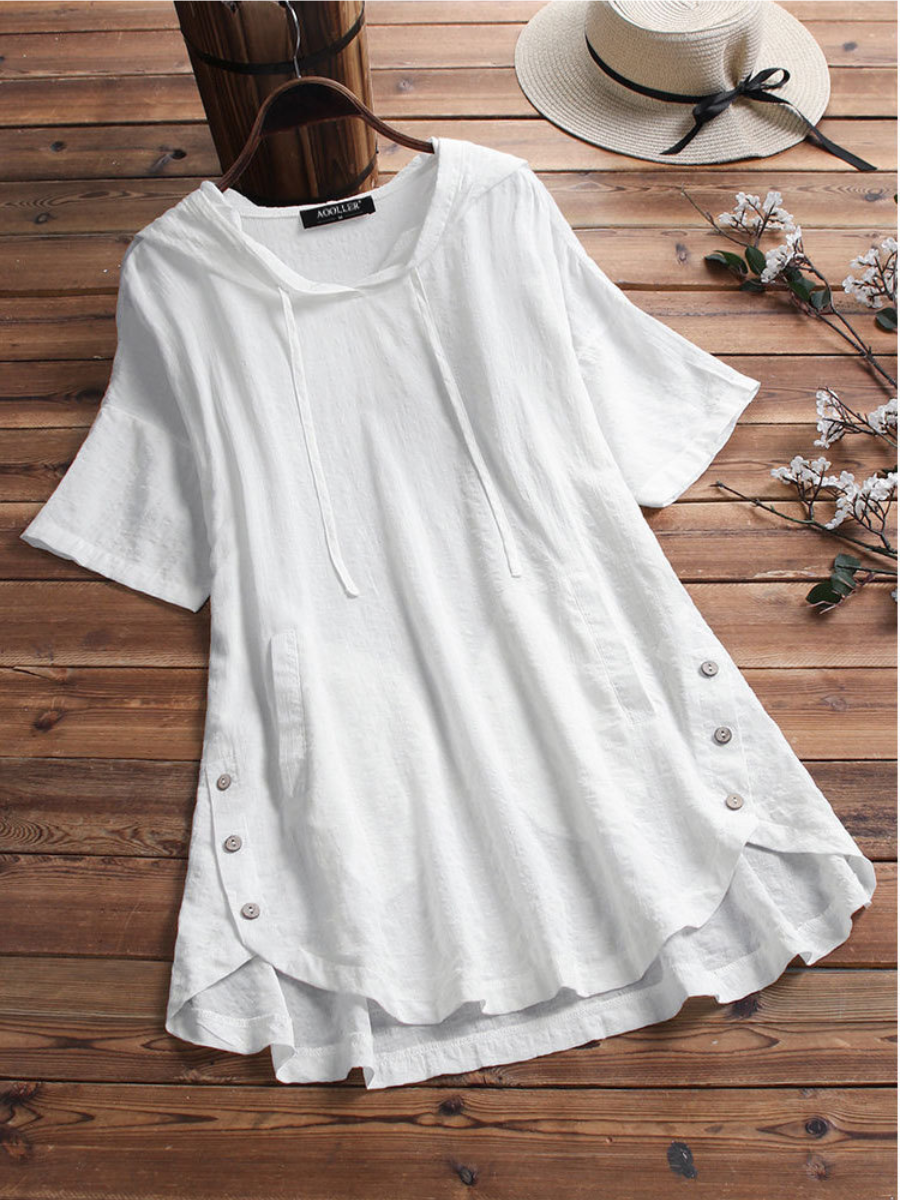 JO | Vintage & Stylish Loose Blouse