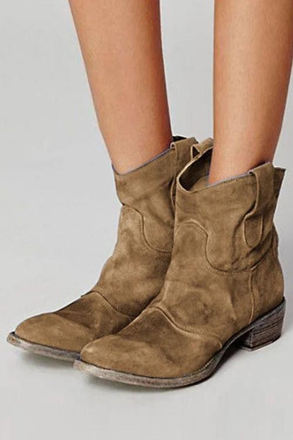 JO | Supported suede ankle boots