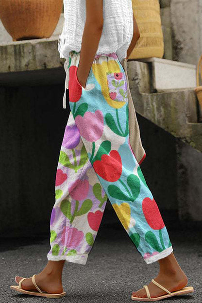 JO | Fitted and airy pants