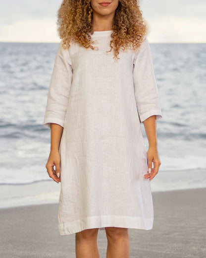 JO | 3/4 sleeve dress loose fit mini dress