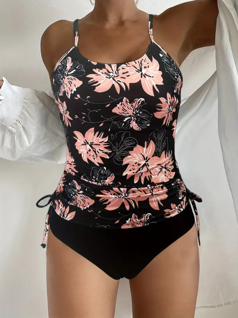 JO | Stylish bikini with floral pattern