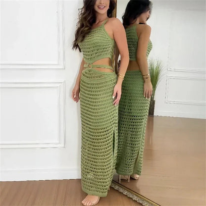 JO | elegant maxi dress with cut-outs
