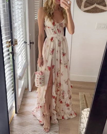 JO | Elegant floral maxi dress