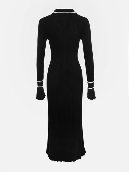 JO | Rib knit maxi dress