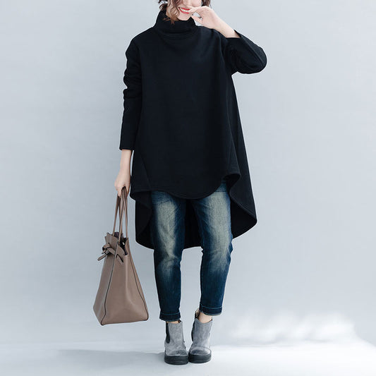 JO | Fashionable mid-length sweater