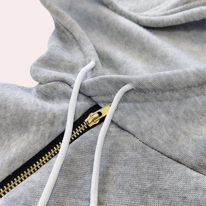 JO | modern women's sweatshirt dress with pockets