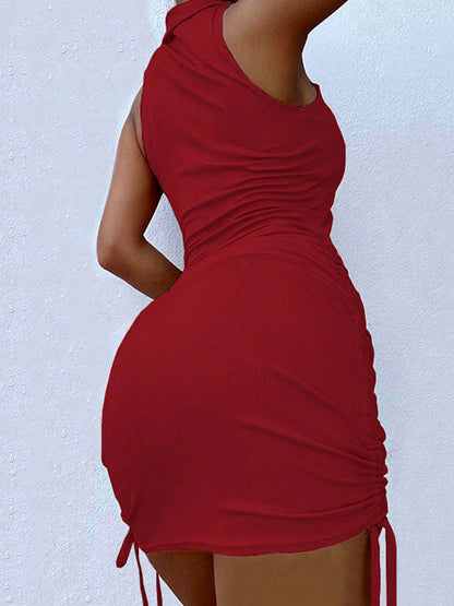 JO | Polo V-neck bodycon mini dress