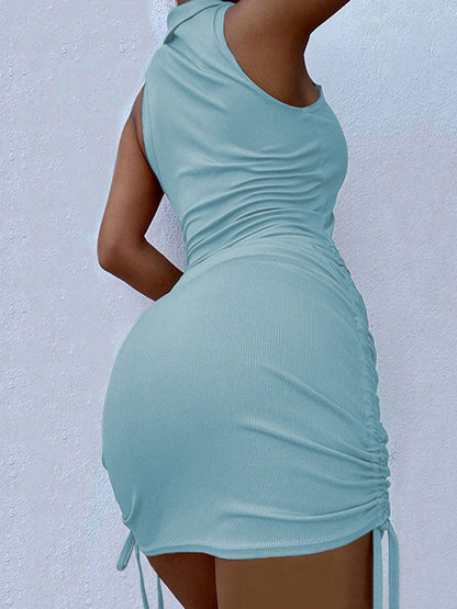 JO | Polo V-neck bodycon mini dress