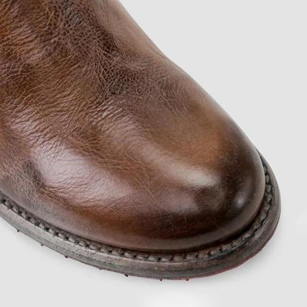 JO | women's ankle boots in vintage-style leather