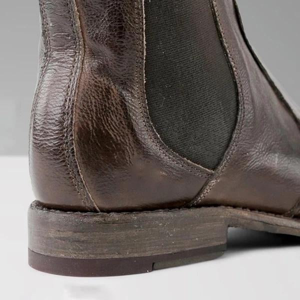 JO | women's ankle boots in vintage-style leather