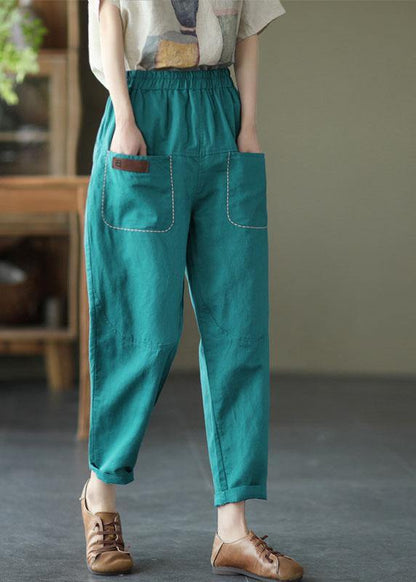 JO | Loose Yellow Loose Casual Summer Pockets Pants