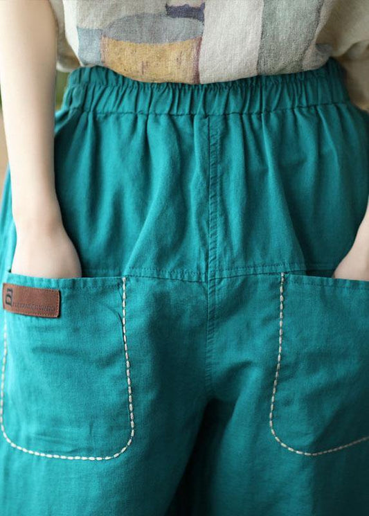 JO | Loose Yellow Loose Casual Summer Pockets Pants
