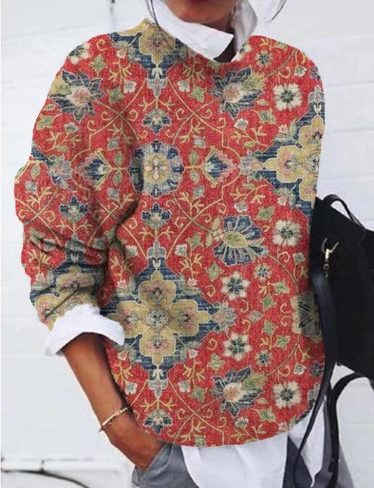 JO | Elegant sweater with print