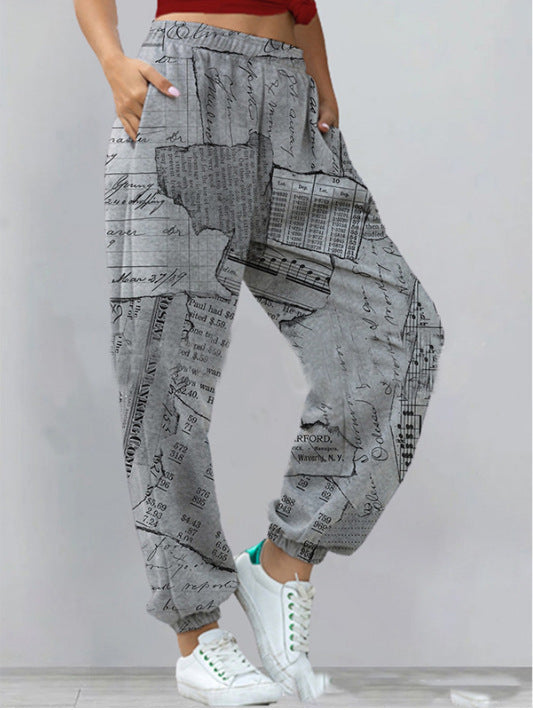 JO | Chic & stylish streetwear printed pants