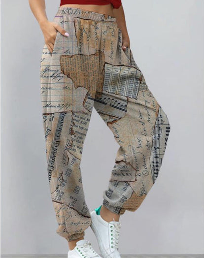 JO | Chic & stylish streetwear printed pants