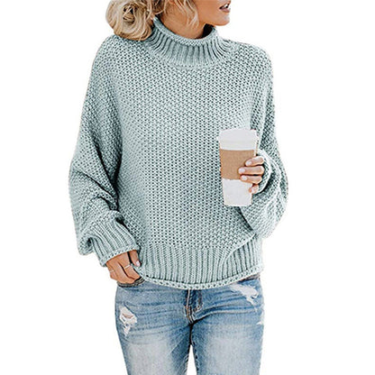 JO | Thick sweater with high neckline